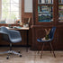 Cadeira Eames em Fibra de Vidro DSW / Ácer Escuro